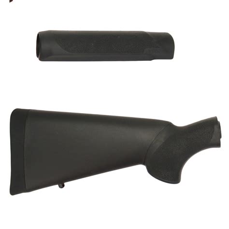 mossberg factory forend vs hogue overmolded forend